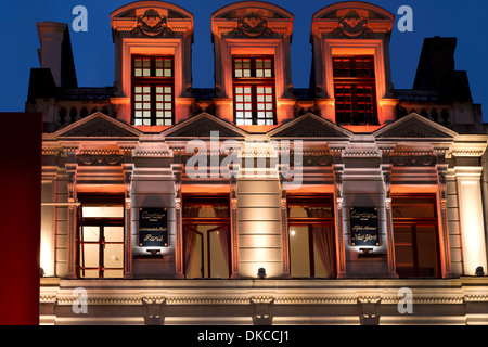 Weihnachtsschmuck Cartier, New Bond Street - London Stockfoto