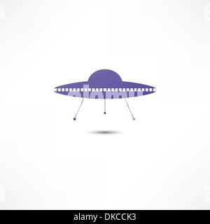 UFO-Symbol Stock Vektor