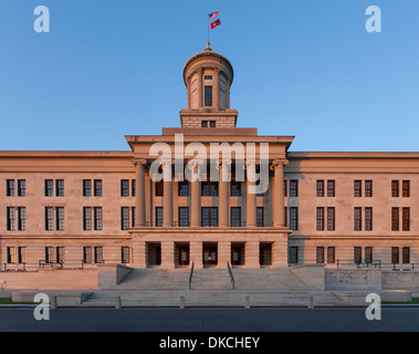 Tennessee Capital Building in Nashville, TN Designed von William Strickland, bemerkte Philadelphia Architekten. Stockfoto