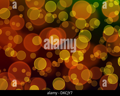 Hintergrund der unscharfen Kreis Lichter Stockfoto