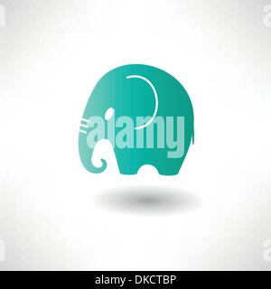 Elefant Stock Vektor