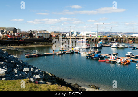 Die Marina am Hafen von Mallaig, Hochlandregion, Schottland, UK. Stockfoto