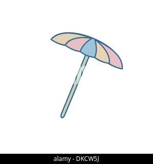 Sonnenschirm Stock Vektor
