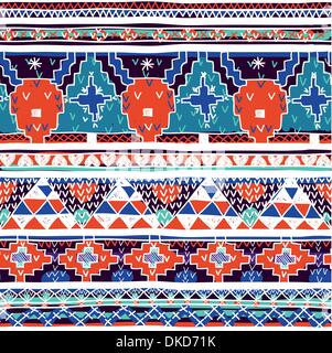 Weihnachten Vektor Musterdesign mit gestrickten Hirschen Stock Vektor