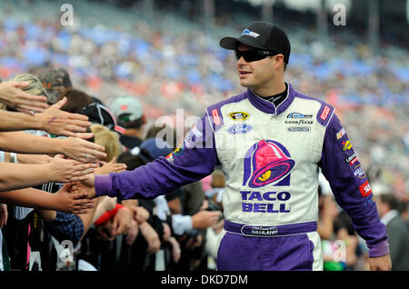 6. November 2011 - Fort Worth, Texas, USA - 6. November 2011. Fort Worth, Texas, USA. David Gilliland vor der NASCAR Sprint Cup Series AAA Texas 500 auf dem Texas Motor Speedway in Fort Worth, Texas. (Kredit-Bild: © Ralph Lauer/ZUMAPRESS.com) Stockfoto