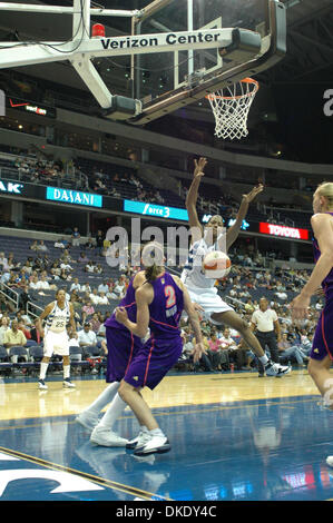 13. Juni 2007 - Washington, DC, USA - WNBA: Washington Mystics Niederlage den Phoenix Mercury 86-69 im Verizon Center in Washington, DC auf 13. Juni 2007.  (Kredit-Bild: © Tina Fultz/ZUMA Press) Stockfoto