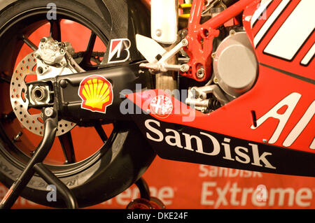 18. Juli 2007 - Milpitas, CA, USA - SANDISK Extreme Ducati Edition Speicher und Speicherkarte Produkteinführungen, in deren Hauptquartier in Milpitas, CA. (Credit-Bild: © Jerome Brunet/ZUMA drücken) Stockfoto