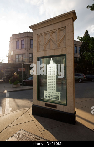 Grove Park Arcade, die Innenstadt von Asheville, North Carolina Stockfoto