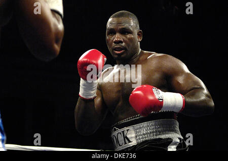14. Juni 2007: Ehemalige besiegte zwei Zeit-Schwergewichts-Champion Hasim Rahman '' The Rock'' Taurus Sykes in einem 10 Runden einstimmigen Beschluss Kampf an der Main Street Armory in Rochester, NY. (Kredit-Bild: © Alan Schwartz/Cal-Sport-Medien) Stockfoto