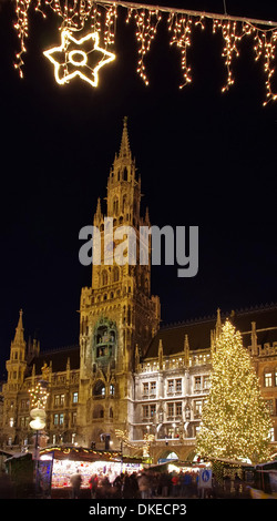 München Weihnachtsmarkt - München Weihnachtsmarkt 07 Stockfoto