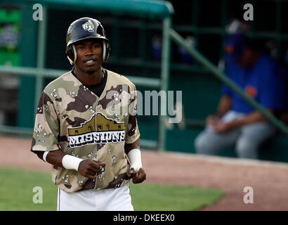 Profil auf San Antonio Missionen Luis Durango. Er wurde in einem Spiel gegen die Midland Rockhounds im Wolff-Stadion am Mittwoch, 13. Mai 2009.  Kin Mann Hui/kmhui@express-news.net (Credit-Bild: © San Antonio Express-News/ZUMA Press) Stockfoto