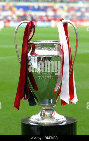 27. Mai 2009 - Rom, Italien - Trophy. UEFA Champions League Soccer Finale zwischen Barcelona und Manchester United im Stadio Olimpico in Rom, Italien. Barcelona schlug Manchester United 2: 0. (Kredit-Bild: © Foto Olimpic/Action Press/ZUMA Press) Einschränkungen: * Nord- und Südamerika Rechte nur * Stockfoto