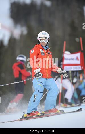 Beaver Creek, Colorado, USA. 1. Dezember 2013. EMI Hasegawa (JPN) Ski Alpin: Audi FIS Alpine Ski World Cup Women Riesenslalom in Beaver Creek, Colorado, USA. © Hiroyuki Sato/AFLO/Alamy Live-Nachrichten Stockfoto