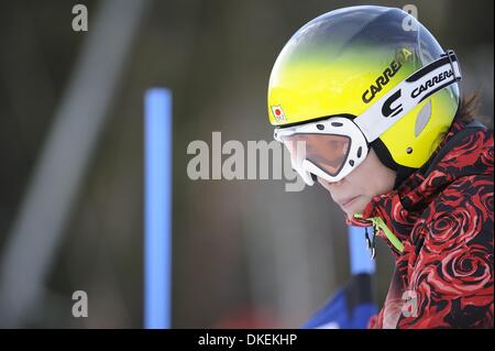 Beaver Creek, Colorado, USA. 1. Dezember 2013. Moe Hanaoka (JPN) Ski Alpin: Audi FIS Alpine Ski World Cup Women Riesenslalom in Beaver Creek, Colorado, USA. © Hiroyuki Sato/AFLO/Alamy Live-Nachrichten Stockfoto