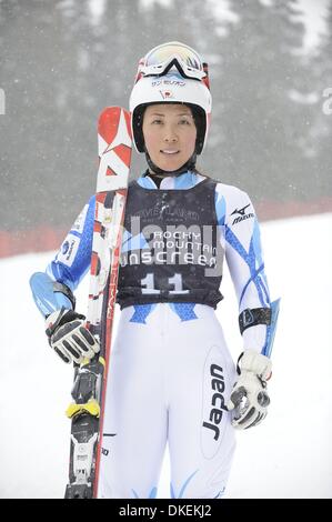 Loveland Valley Ski Area, Colorado, USA. 3. Dezember 2013. EMI Hasegawa (JPN) Ski Alpin: Emi Hasegawa Japan stellt sich vor die Nor-Am Cup Damen Riesenslalom in Loveland Skigebiet Valley, Colorado, USA. Bildnachweis: Hiroyuki Sato/AFLO/Alamy Live-Nachrichten Stockfoto
