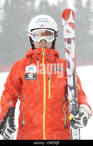 Loveland Valley Ski Area, Colorado, USA. 3. Dezember 2013. EMI Hasegawa (JPN) Ski Alpin: Emi Hasegawa Japan stellt sich vor die Nor-Am Cup Damen Riesenslalom in Loveland Skigebiet Valley, Colorado, USA. Bildnachweis: Hiroyuki Sato/AFLO/Alamy Live-Nachrichten Stockfoto
