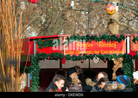 Markt Weihnachtsschmuck, München Deutschland Europa Stockfoto