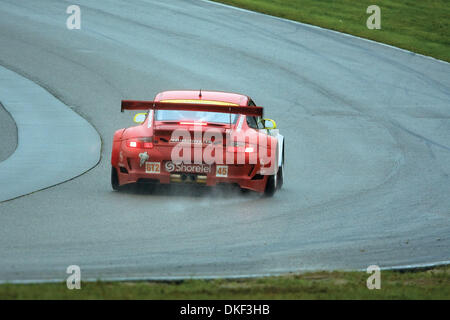 29. August 2009: The Flying Lizard GT2 Porsche Rennen rund um die Strecke in Mosport Park, Bowmanville, Ontario. (Kredit-Bild: © Southcreek Global/ZUMApress.com) Stockfoto