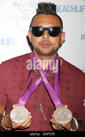 Sean Paul auf Reggae Fest Wochenende statt im Hard Rock Hotel & Casino Las Vegas Nevada - 16.09.12 Stockfoto