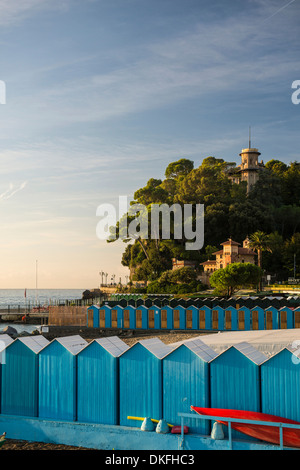 Santa Margherita Ligure, Riviera di Levante, Lido, Provinz Genua, Ligurien, Italien Stockfoto