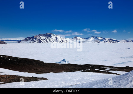 Eis der Antarktis Landschaft, Aussichtspunkt, Weddellmeer, Antarktis Stockfoto