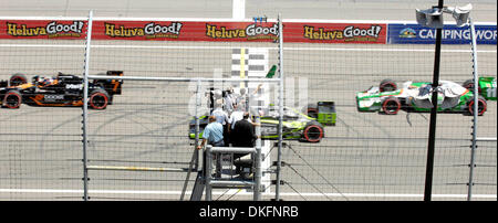 5. Juli 2009: New York State Gouverneur David A. Paterson war der Anlasser für den Camping World Grand Prix in Watkins Glen International in Watkins Glen, NY. Alan Schwartz/Cal-Sport-Medien (Kredit-Bild: © Alan Schwartz/Cal Sport Media/ZUMA Press) Stockfoto