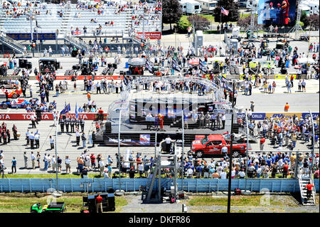 5. Juli 2009: Die Szene kurz vor Beginn der Camping World Grand Prix in Watkins Glen International in Watkins Glen, NY. Alan Schwartz/Cal-Sport-Medien (Kredit-Bild: © Alan Schwartz/Cal Sport Media/ZUMA Press) Stockfoto