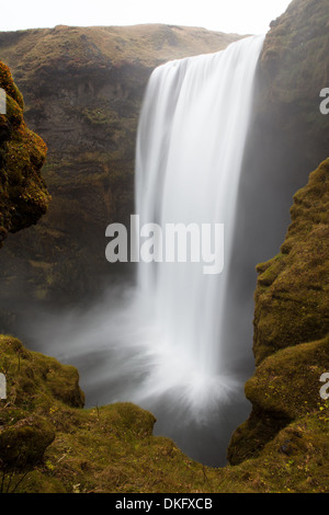 Skogarfoss, Island Stockfoto