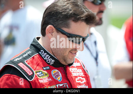 14. Juni 2009 - Brooklyn, Michigan, Vereinigte Staaten von Amerika - 14. Juni 2009: Tony Stewart bei Lifelock 400 auf dem Michigan International Speedway in Brooklyn, MI... NUR zu redaktionellen Zwecken * (Kredit-Bild: © Alan Ashley/Southcreek Global/ZUMApress.com) Stockfoto