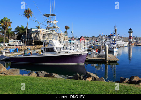 Oceanside Harbor Village, Stadt von Oceanside, California, Vereinigte Staaten von Amerika, Nordamerika Stockfoto