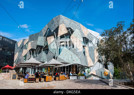 Australian Centre for the Moving Image am Federation Square, Melbourne, Victoria, Australien, Pazifik Stockfoto