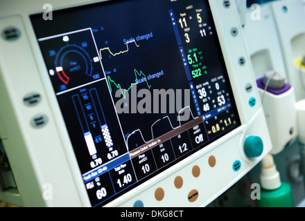 Mechanische Lüftungsanlage Stockfoto