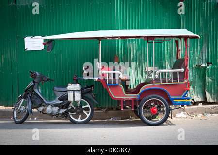 Tuk-Tuk, Phnom Penh, Kambodscha, Asien Stockfoto