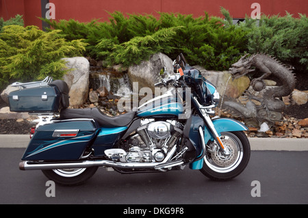 2005-Harley Davidson FLHTSE Screaming Eagle Electra Glide-Petrol Stockfoto