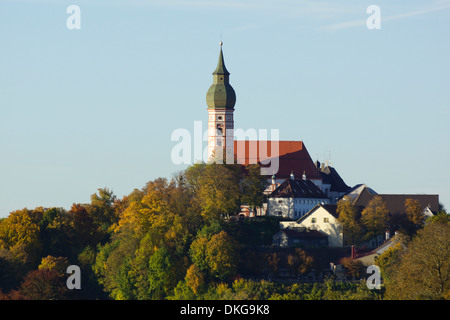 Andechs Kloster Andechs, Starnberger Landkreis, Oberbayern, Bayern, Deutschland Stockfoto