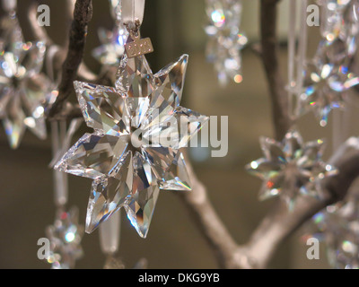 Swarovski Kristall-Shop, Rockefeller Center, NYC, USA Stockfoto