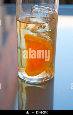 Alkoholfreies Getränk, Nahaufnahme. Stockfoto