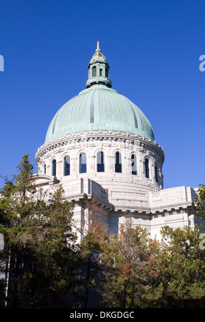 United States Naval Academy Kapelle befindet sich in der Stadt Annapolis, Maryland, USA ist eine National Historic Landmark. Stockfoto