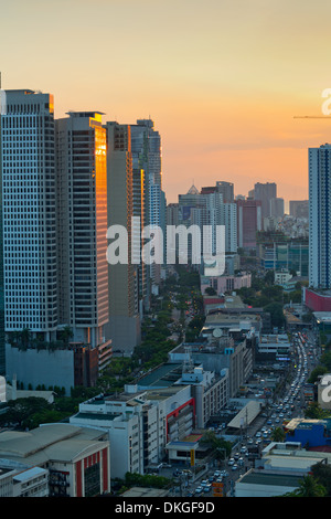 Makati City, Manila, Luzon, Philippinen, Asien Stockfoto