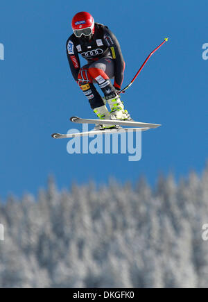 Beaver Creek, Colorado, USA. 5. Dezember 2013. BODE MILLER von den Vereinigten Staaten während der Trainingslauf für FIS Ski World Cup Downhill Rennen der Herren in Beaver Creek, Coloradorado. Bildnachweis: Ralph Lauer/ZUMAPRESS.com/Alamy Live-Nachrichten Stockfoto