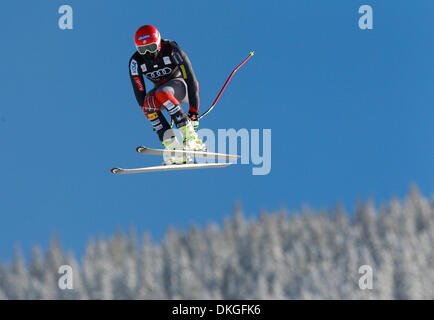 Beaver Creek, Colorado, USA. 5. Dezember 2013. BODE MILLER von den Vereinigten Staaten während der Trainingslauf für FIS Ski World Cup Downhill Rennen der Herren in Beaver Creek, Coloradorado. Bildnachweis: Ralph Lauer/ZUMAPRESS.com/Alamy Live-Nachrichten Stockfoto