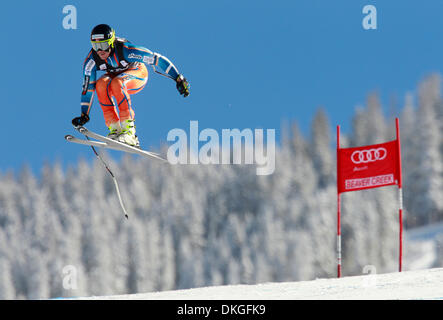 Beaver Creek, Colorado, USA. 5. Dezember 2013. KJETIL JANSRUD Noway während des Trainings laufen für FIS Ski World Cup Downhill Rennen der Herren in Beaver Creek, Coloradorado. Bildnachweis: Ralph Lauer/ZUMAPRESS.com/Alamy Live-Nachrichten Stockfoto
