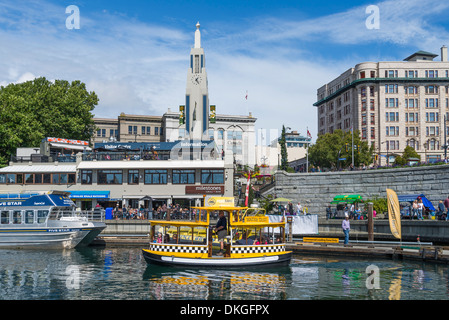 Personenfähre, Innenhafen, Victoria, Vancouver Island, British Columbia, Kanada Stockfoto