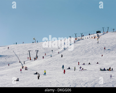 Skipiste, Feldberg, Baden-Württemberg, Deutschland Stockfoto