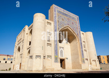 Nadir Divan geplanten Khanaka, auch bekannt als Nadir Divan Beghi Khanaka, Buchara, Usbekistan Stockfoto