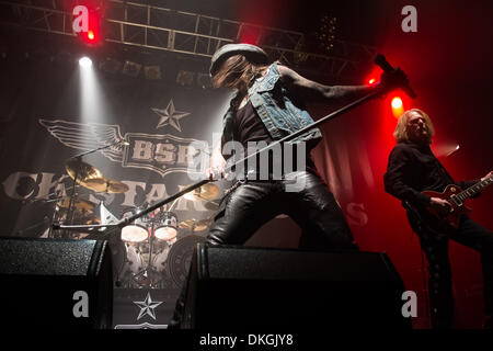 Inverness, Schottland. 5. Dezember 2013.  Black StarRider durchführen, bei der Ironworks(Inverness, United Kingdom) Credit: Thomas Bisset/Alamy Live News Stockfoto