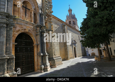 Kirche Santa Maria La Mayor in Ronda, Andalusien, Spanien Stockfoto