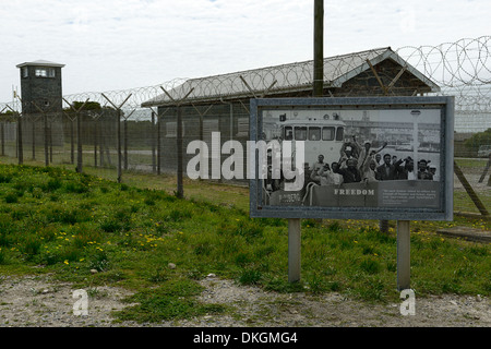 Robben Island Gefängnis Penitentiary maximaler Sicherheit Gefängnis Kapstadt Stockfoto