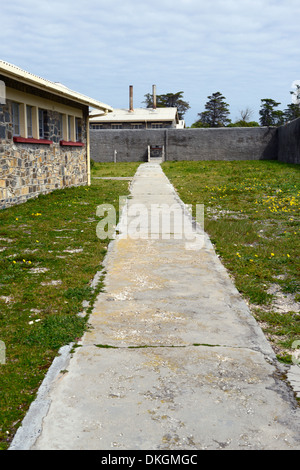 Robben Island Gefängnis Penitentiary maximaler Sicherheit Gefängnis Kapstadt Stockfoto