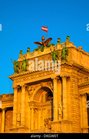 Hofburg Palace außen, UNESCO-Weltkulturerbe, Wien, Österreich, Europa Stockfoto